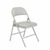 National Public Seating NPS Commercialine 950 Series Vinyl Upholstered Commercialine Folding Chairs, Gray/Gray, 4 Pack (952/4) -Stackable Folding Chairs Sales unnamed file 54