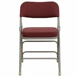 Flash Furniture HERCULES Series Fabric Folding Chair, Burgundy, 2/Pack (2HAMC320AFBY) -Stackable Folding Chairs Sales unnamed file 540