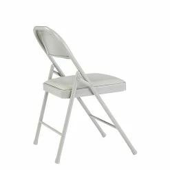 National Public Seating NPS Commercialine 950 Series Vinyl Upholstered Commercialine Folding Chairs, Gray/Gray, 52 Pack (952/52) -Stackable Folding Chairs Sales unnamed file 561