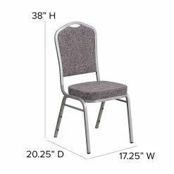 Flash Furniture HERCULES Series Crown Back Stacking Banquet Chair With Blue Fabric And 2.5'' Thick Seat, Silver Frame 15 Flash Furniture HERCULES Series Crown Back Stacking Banquet Chair With Blue Fabric And 2.5'' Thick Seat, Silver Frame -Stackable Folding Chairs Sales unnamed file 585