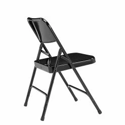 National Public Seating 300 Series Premium All-Steel Folding Chairs, Black/Black, 100 Pack (210/100) -Stackable Folding Chairs Sales unnamed file 612