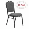 National Public Seating NPS 9300 Series Deluxe Fabric Upholstered Stack Chair, Natural Graystone/Black Sandtex, 20 Pack (9362-BT/20) -Stackable Folding Chairs Sales unnamed file 618