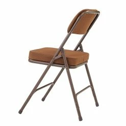 National Public Seating NPS 3200 Series 2" Fabric Padded Folding Chairs, Antique Gold/Brown, 52 Pack (3219/52) -Stackable Folding Chairs Sales unnamed file 632