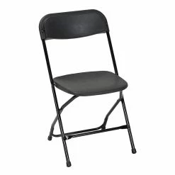 ZOWN Premium Commercial Resin Banquet Folding Chair, Black, 8/Pk (60540BLK8E) -Stackable Folding Chairs Sales unnamed file 648