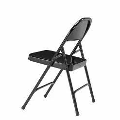 National Public Seating 50 Series Standard All-Steel Folding Chairs, Black/Black, 4 Pack (510/4) -Stackable Folding Chairs Sales unnamed file 68