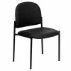 Flash Furniture Vinyl Stackable Steel Side Chair, Black -Stackable Folding Chairs Sales unnamed file 69