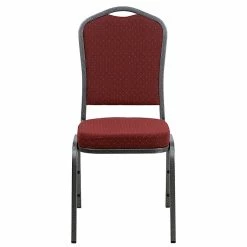Flash Furniture HERCULES 4/Pack Banquet Chairs W/Fabric Seat Silver Vein Frame (4NGC01HTS2201S) -Stackable Folding Chairs Sales unnamed file 703