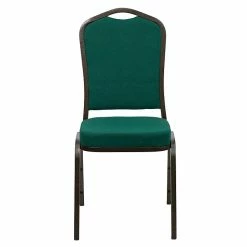 Flash Furniture HERCULES Banquet Chairs W/Green Fabric Seat & Gold Vein Frame, 10/Pack -Stackable Folding Chairs Sales unnamed file 716