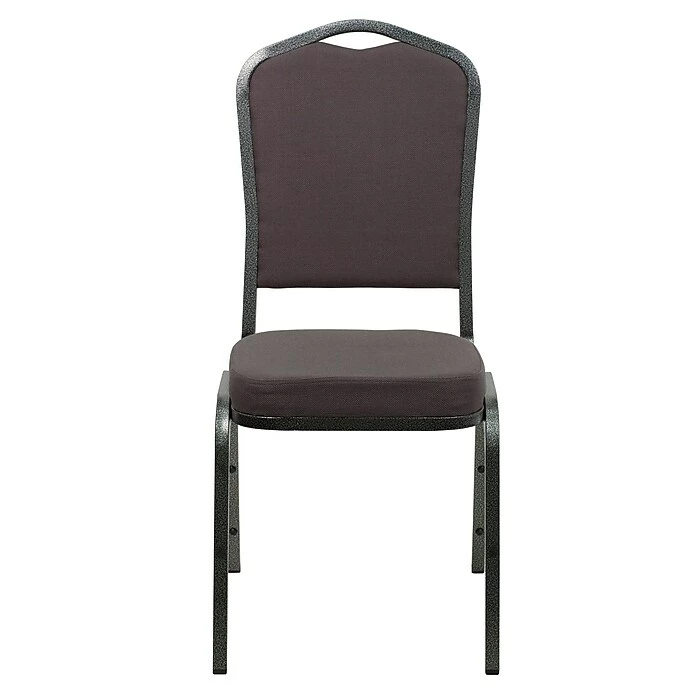 Flash Furniture HERCULES Banquet Chairs W/Gray Fabric Seat & Silver Vein Frame, 40/Pack 6 Flash Furniture HERCULES Banquet Chairs W/Gray Fabric Seat & Silver Vein Frame, 40/Pack - Image 4