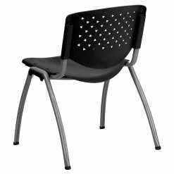 Flash Furniture HERCULES Plastic Stack Chair, Black (RUT-F01A-BK-GG) -Stackable Folding Chairs Sales unnamed file 749