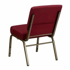 Flash Furniture HERCULES™ Fabric Stacking Church Chair With 4"T Seat, Burgundy (FCH2214GV369) -Stackable Folding Chairs Sales unnamed file 814