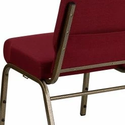 Flash Furniture HERCULES™ Fabric Stacking Church Chair With 4"T Seat, Burgundy (FCH2214GV369) -Stackable Folding Chairs Sales unnamed file 815