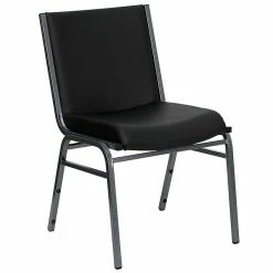 Flash Furniture HERCULES Vinyl Office Chair, Black (XU-60153-BK-VYL-GG)