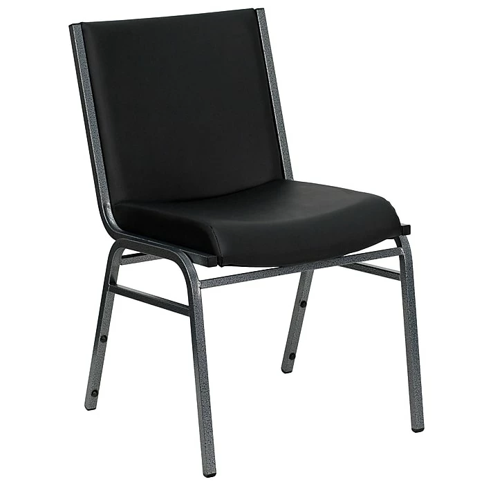 Flash Furniture HERCULES Vinyl Office Chair, Black (XU-60153-BK-VYL-GG) 3 Flash Furniture HERCULES Vinyl Office Chair, Black (XU-60153-BK-VYL-GG)