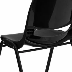 Flash Furniture HERCULES Plastic Shell Stack Chair, Black (RUT-EO1-BK-GG) -Stackable Folding Chairs Sales unnamed file 847