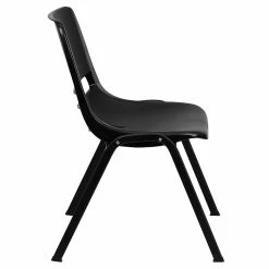 Flash Furniture HERCULES Plastic Shell Stack Chair, Black (RUT-EO1-BK-GG) -Stackable Folding Chairs Sales unnamed file 848
