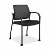 HON Ignition Mesh/Fabric Multi-Purpose Stacking Chair, 4-Leg, Fixed Arms, Black (HONIS107HIMCU10) 2 HON Ignition Mesh/Fabric Multi-Purpose Stacking Chair, 4-Leg, Fixed Arms, Black (HONIS107HIMCU10) -Stackable Folding Chairs Sales unnamed file 919
