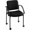 Safco Moto Plastic Stacking Chair, Black, 2/Pack (4184BL) -Stackable Folding Chairs Sales unnamed file 925