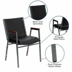 Flash Furniture HERCULES Vinyl Office Chair, Black (XU-60154-BK-VYL-GG) 17 Flash Furniture HERCULES Vinyl Office Chair, Black (XU-60154-BK-VYL-GG) -Stackable Folding Chairs Sales unnamed file 937