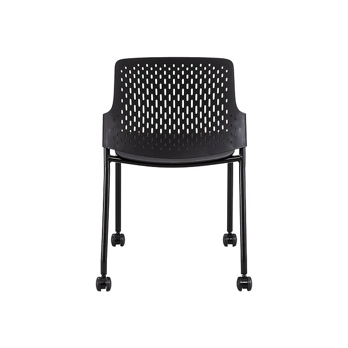 Safco Next Polypropylene Office Chair, Black, 4/Carton (4314BL) 7 Safco Next Polypropylene Office Chair, Black, 4/Carton (4314BL) - Image 5