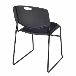 Regency Zeng Fabric Padded Stack Chair, Black (4450BK) -Stackable Folding Chairs Sales unnamed file 947
