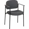 HON Scatter Fabric Stacking Guest Chair, Fixed Arms, Charcoal (BSXVL616VA19) -Stackable Folding Chairs Sales unnamed file 980