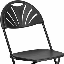 Flash Furniture HERCULES Series 800 Lb. Capacity Plastic Fan Back Folding Chair 8/Pack (8LEL4BK) -Stackable Folding Chairs Sales unnamed file 994