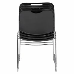 National Public Seating NPS 8500 Series Hi-Tech Ultra-Compact Plastic Seat/Back Stack Chair, Gunmetal/Chrome, 4 Pack (8502/4) 14 National Public Seating NPS 8500 Series Hi-Tech Ultra-Compact Plastic Seat/Back Stack Chair, Gunmetal/Chrome, 4 Pack (8502/4) -Stackable Folding Chairs Sales unnamed file 999